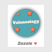 Vulkanologie Sticker (Vel)