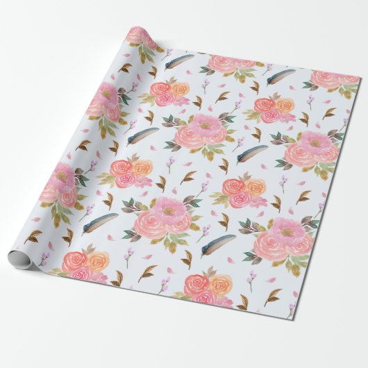 Vulkpapier Cadeaupapier (Uitgerold)