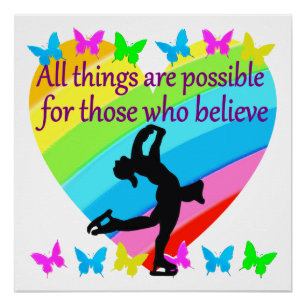 VULLEND INSPIREREND FIGURSATORONTWERP VAN LOVE PERFECT POSTER