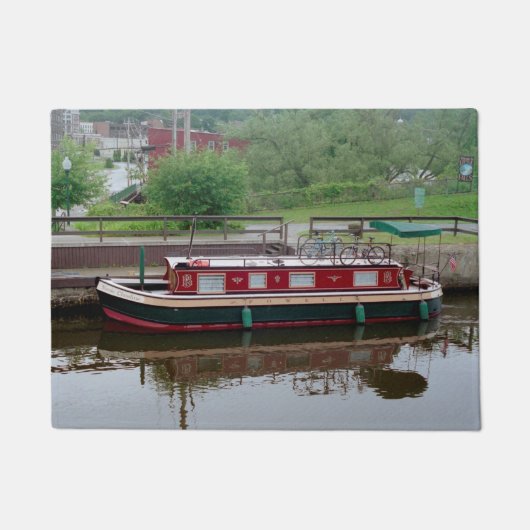 Vulmat van de buitenboot van Erie Canal Deurmat (Voorkant)