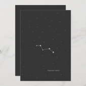 Vulpecula, 'De vos' Feestdagenkaart (Voorkant / Achterkant)