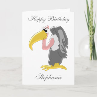Vulture Birthday Kaart
