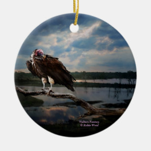Vulture Fantasy keramische hangende sierbloem Keramisch Ornament