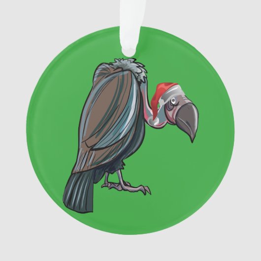 Vulture kerstversiering ornament (voorkant)