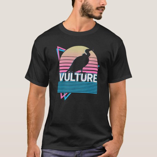 Vulture Retro T-shirt (Voorkant)