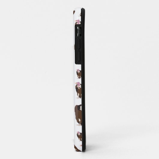 Vulture vogels Pattern Case-Mate iPhone Case (Achterkant/links)