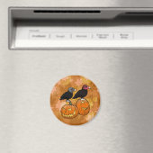 Vultures Celebrate Halloween! Magneet (Insitu (Vaatwasser))