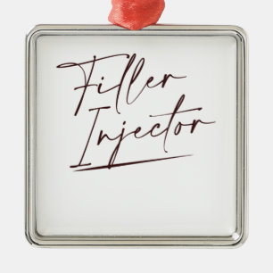 Vulvulinjector Cosmetische injectienaaldzweren Metalen Ornament