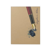 Vulvulvulpen met inktsleuf - Notitieblok (Gedraaid)