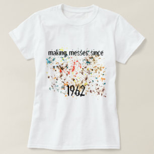 Vun die Messen maakt sinds een jaar verfspreuk toe T-shirt
