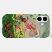 vun Familie Picnic onder een schaduwboom Case-Mate iPhone Case (Achterkant (horizontaal))