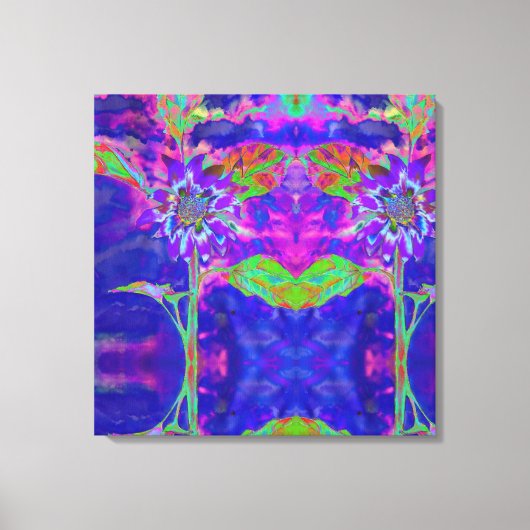 Vun in de zon - blauw canvas afdruk (Voorkant)