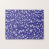 Vun PAARS Abstract inktpatroon Super Splash Legpuzzel (Horizontaal)