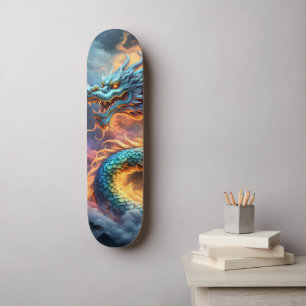 Vurig Japanse Draak Skateboard