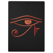 Vurig oog van Horus Klembord (Achterkant)