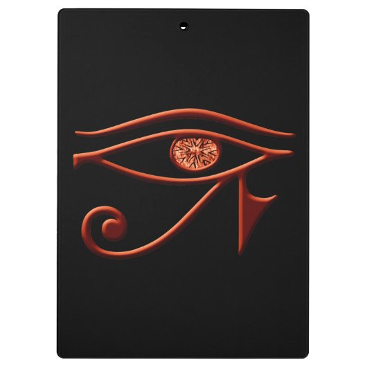 Vurig oog van Horus Klembord (Achterkant)