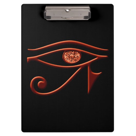 Vurig oog van Horus Klembord (Voorkant)