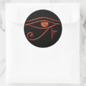 Vurig oog van Horus Stickers (Tas)
