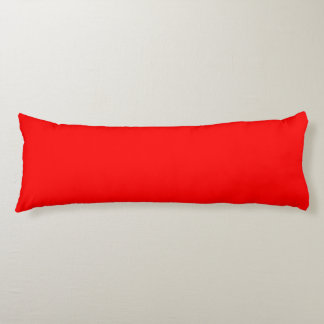 Vurig scharlakenrood palet lichaamskussen