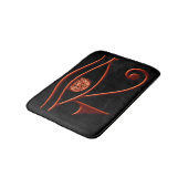 Vurige oog van Horus Bath Mat (Gekanteld)