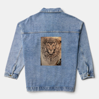 vurige trots denim jacket