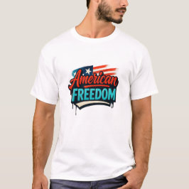 Vushii American Freedom Graphic  T-shirt