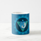 Vushudha ou Mug de Chakra bleu Throat (Centre)