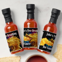 Vuur ademen Dragon Hete Saus