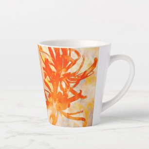 Vuur Bloemen Latte Mok