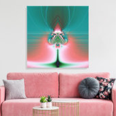 Vuur Canvas Afdruk (Insitu (Woonkamer))