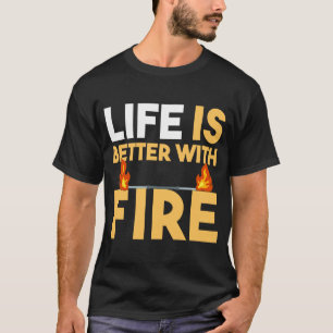 Vuur Dansen Poi Draaiende Danser Ballen Beginner T-shirt