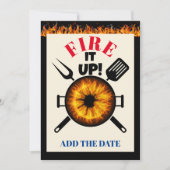 VUUR DE GRILL AAN KAART (Voorkant)