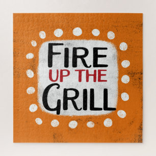 Vuur de Grill Jigsaw puzzel
