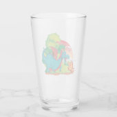 Vuur Draak Drinkservies Glas (Achterkant)
