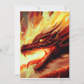 Vuur en Ijs Dragon Ai Art Kaart (Achterkant)