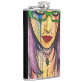 Vuur en ijs heupfles (Rechts)