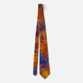 Vuur en ijs stropdas (Achterkant)