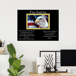 Vuur en ijsbalkadelaar 4 juli Posters 8