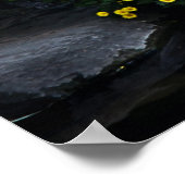 Vuur- en ijsventilatorPoster Poster (Hoek)