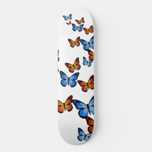 Vuur- en ijsvlinders skateboard