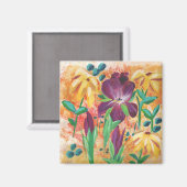 Vuur en Iris aangepaste magneet (Voorkant / Achterkant)