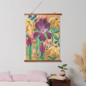 Vuur en Iris muur hangen Hangend Wandkleed (Slaapkamer)