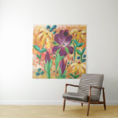 Vuur en iris tapijt wandkleed (In situ)