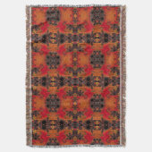 Vuur en schoonheid gooien deken (Voorkant Verticaal)