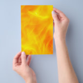 Vuur en vlammen flyer (Hand)
