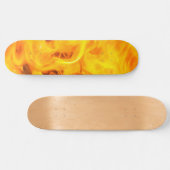 Vuur en vlammen skateboard (Horizontaal)
