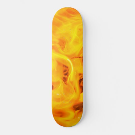 Vuur en vlammen skateboard (Voorkant)
