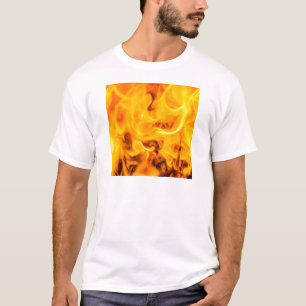 Vuur en vlammen t-shirt