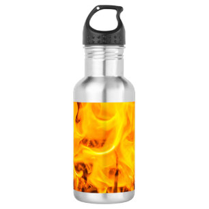 Vuur en vlammen waterfles