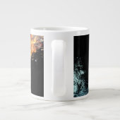 vuur en water extra grote beker (Achterkant)